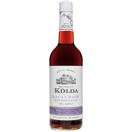 Kōloa Kaua'i Dark Rum 750mL