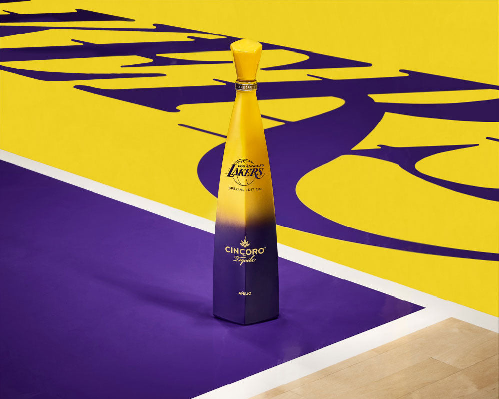 Cincoro x Los Angeles Lakers Anejo Tequila
