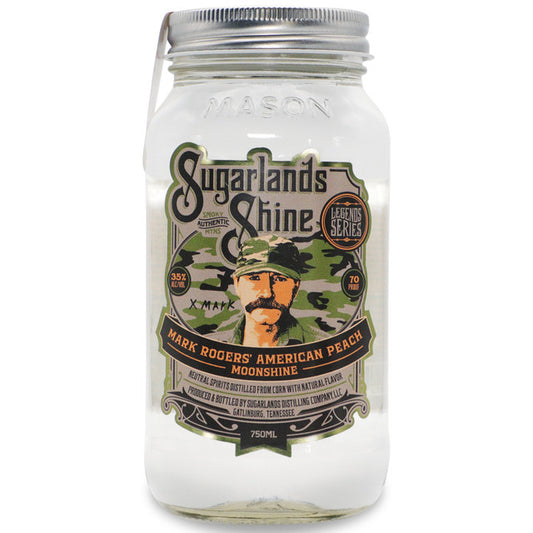 Sugarlands Shine Mark Rogers' American Peach Moonshine 750mL