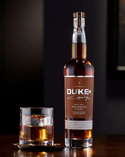 Duke Double Barrel Founder's Reserve Straight Rye Whiskey