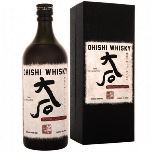 Ohishi Tokubetsu Reserve Whisky 750mL