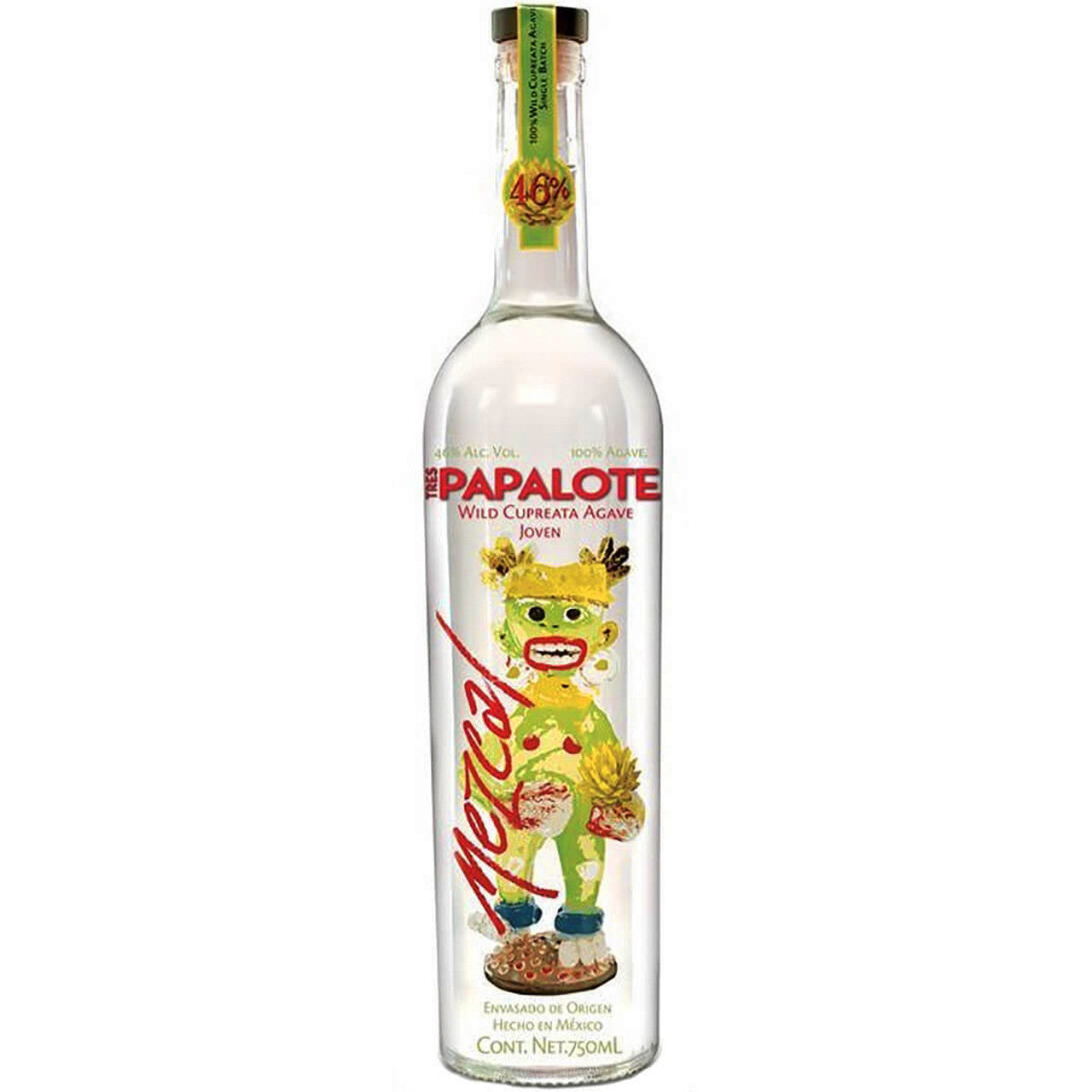 Tres Papalote Mezcal Cupreata 750mL