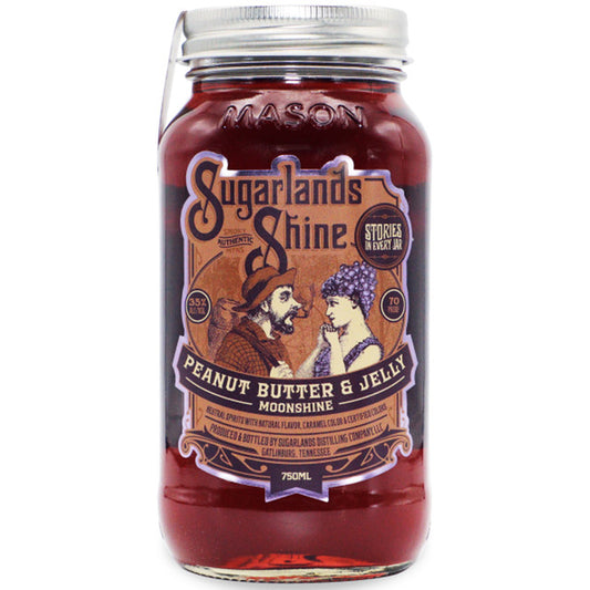 Sugarlands Shine Peanut Butter & Jelly Moonshine 750mL