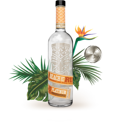 Sammy's Beach Bar Platinum Rum 750mL