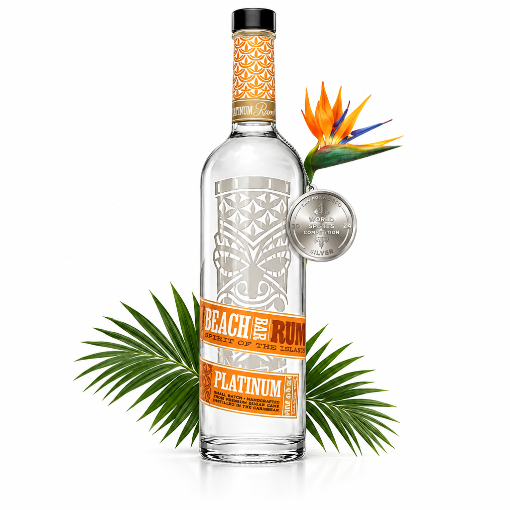 Sammy's Beach Bar Platinum Rum 750mL