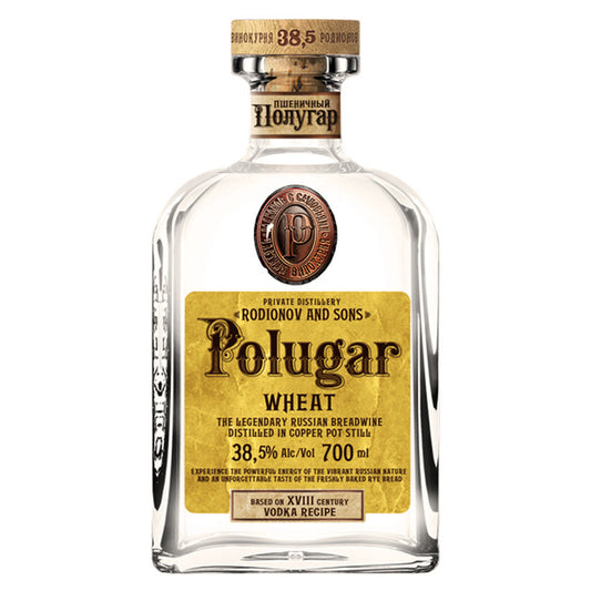 Polugar Wheat Artisan Vodka 750mL