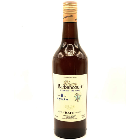 Rhum Barbancourt 5 Star 8 Year Old Réserve Spéciale 750mL