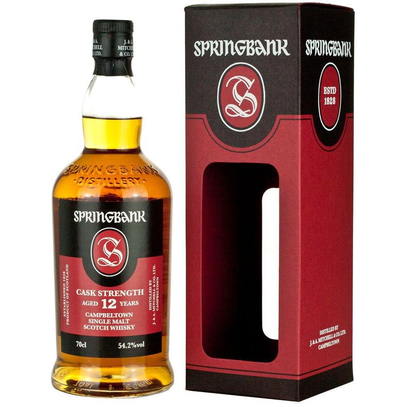 Springbank 12 Year Old Cask Strength 750mL
