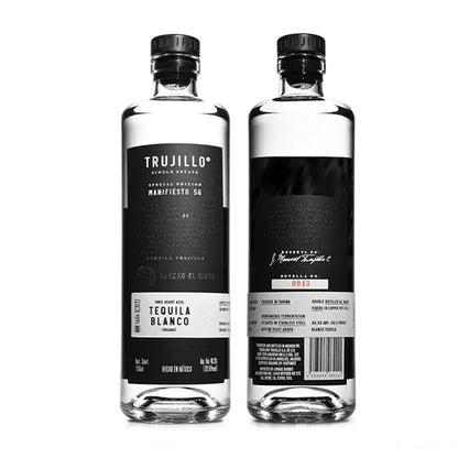 Trujillo Magnifiesto 56 Single Estate Tequila Blanco Organic 750ml