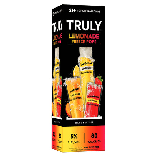 TRULY Hard Seltzer Lemonade Freeze Pops Variety (12pk 100mL)