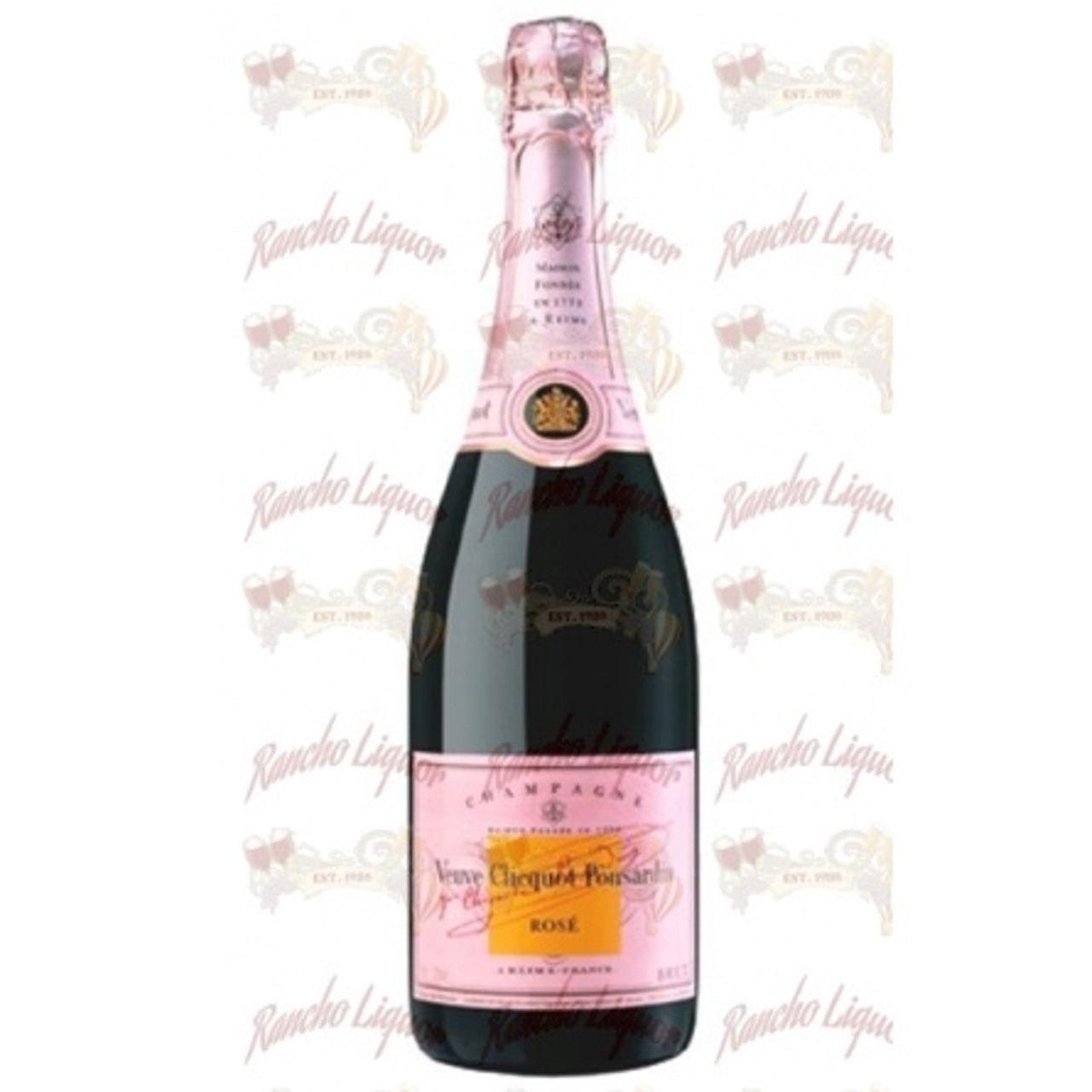 Veuve Clicquot Brut Rose Champagne 1.5ml W/LED