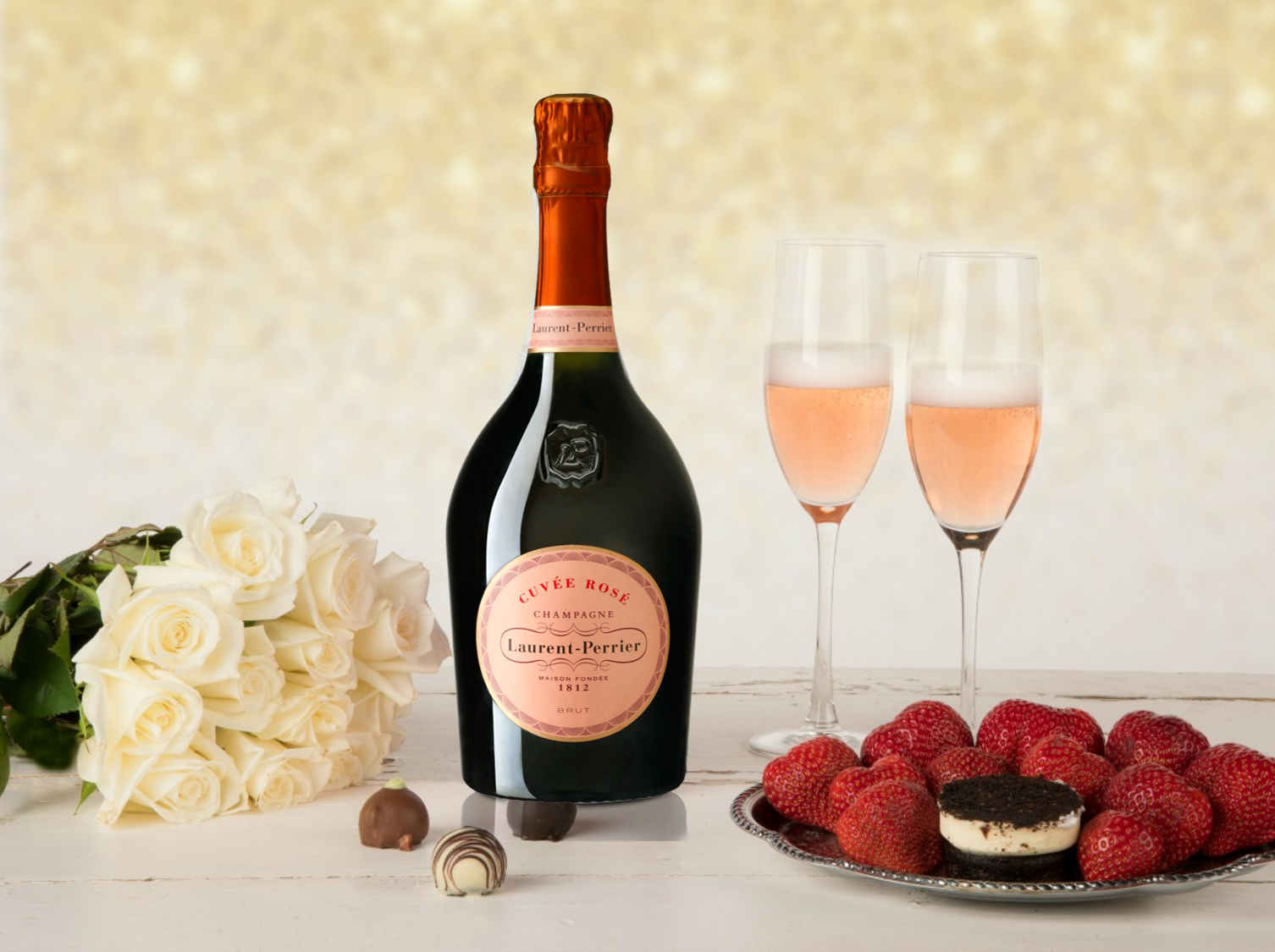 Flower Rose Laurent-Perrier